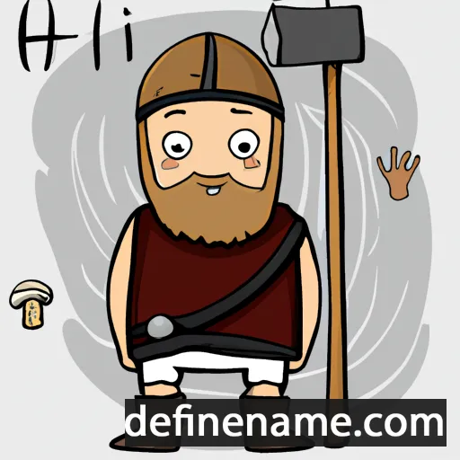 Hjálmur cartoon