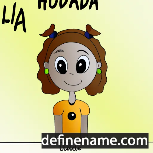 Hludana cartoon