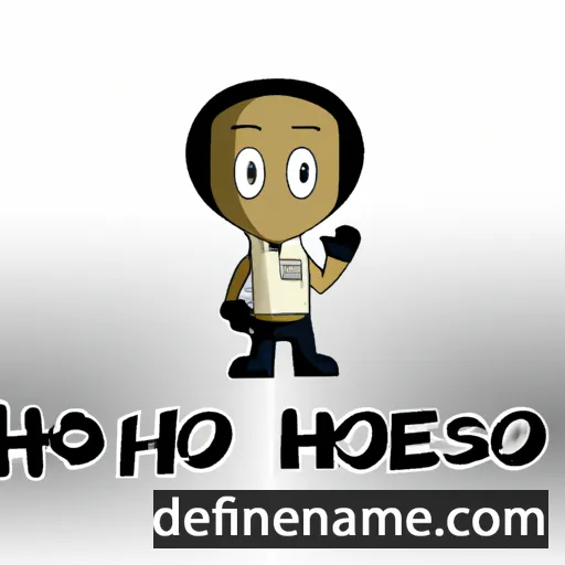 Ho'néhéso cartoon