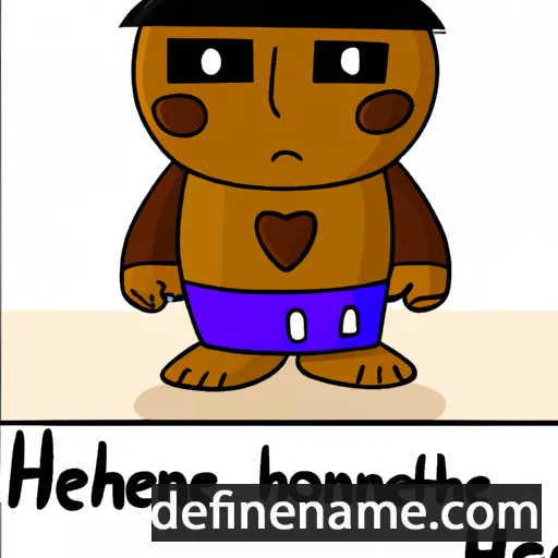 Ho'néheameōhtse cartoon