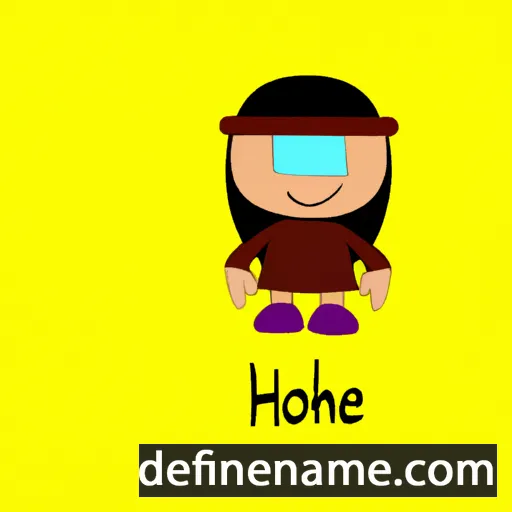 Hó'nehe cartoon