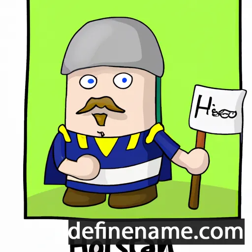 Hólmsteinn cartoon