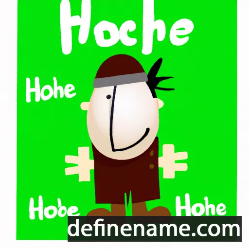 Hoche cartoon