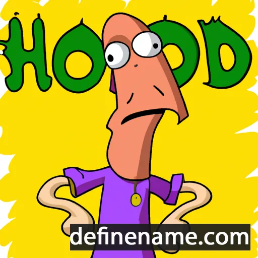 cartoon of the name Hod