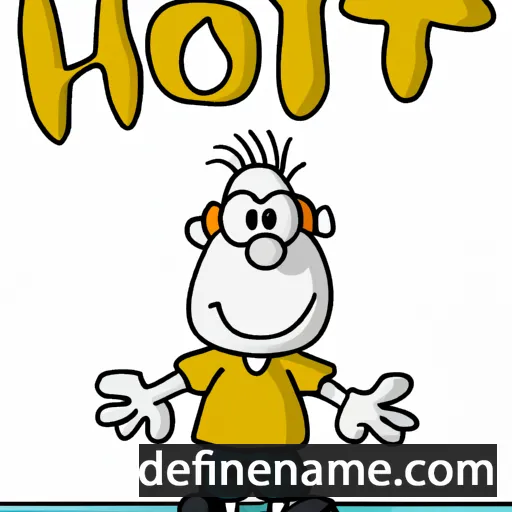 Hofit cartoon