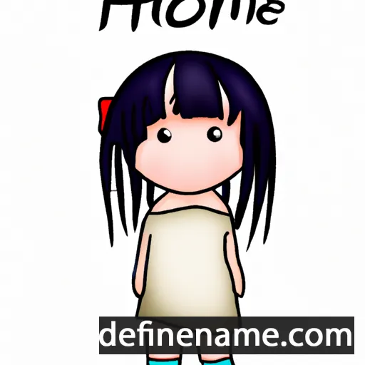 Hohoemi cartoon