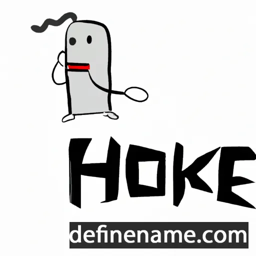 Hoke cartoon