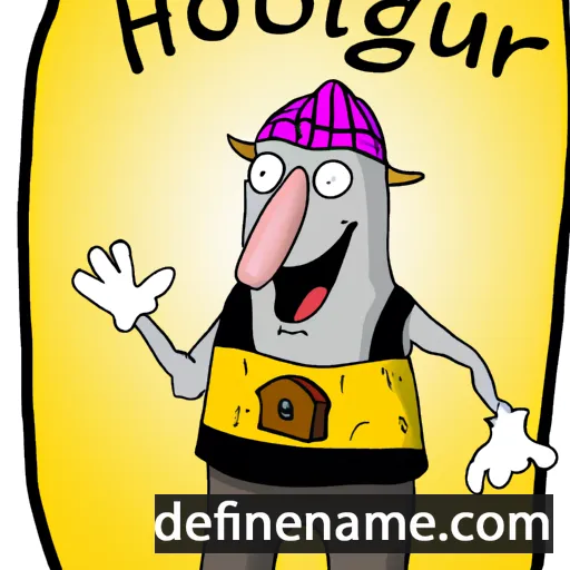 Holmlaug cartoon