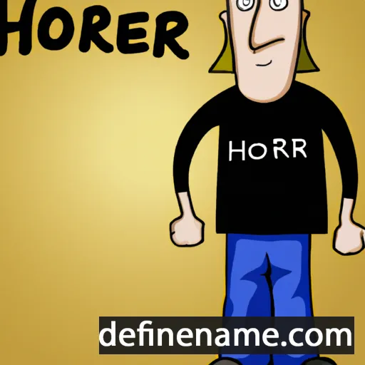 HolmR cartoon