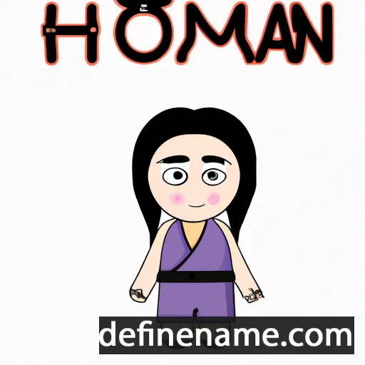 Honami cartoon