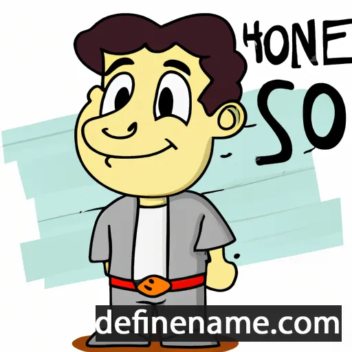 Honesto cartoon