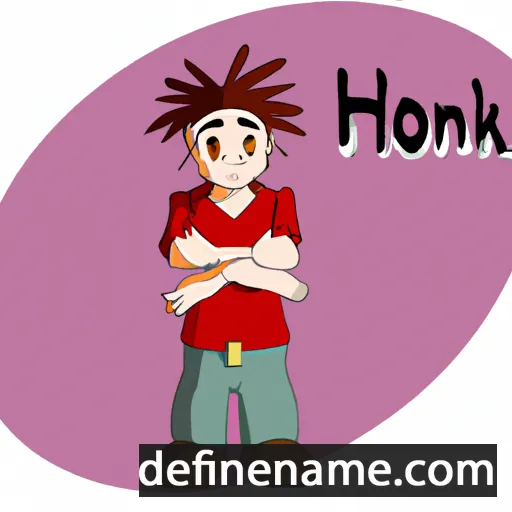 Honoki cartoon