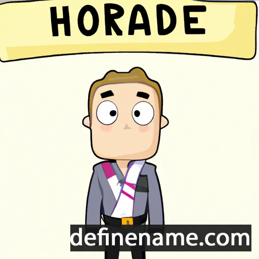 Honorade cartoon