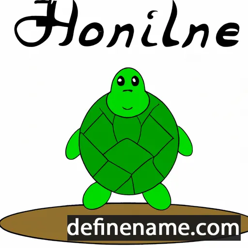 Honu cartoon