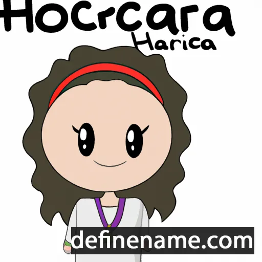 Horacia cartoon