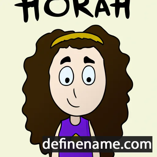 Horah cartoon