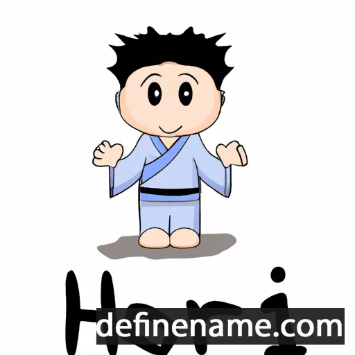 cartoon of the name Hori