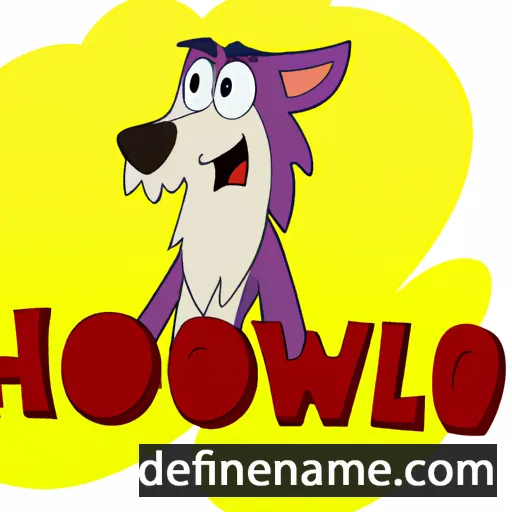 Howl cartoon