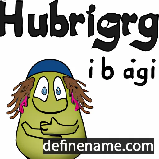 Hugbjört cartoon