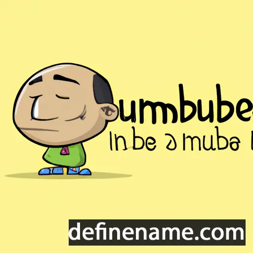 cartoon of the name Humble