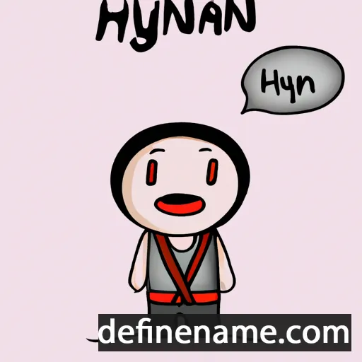 Hunayn cartoon