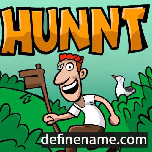 Hunt cartoon