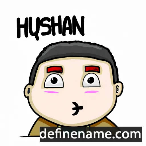 Husaini cartoon