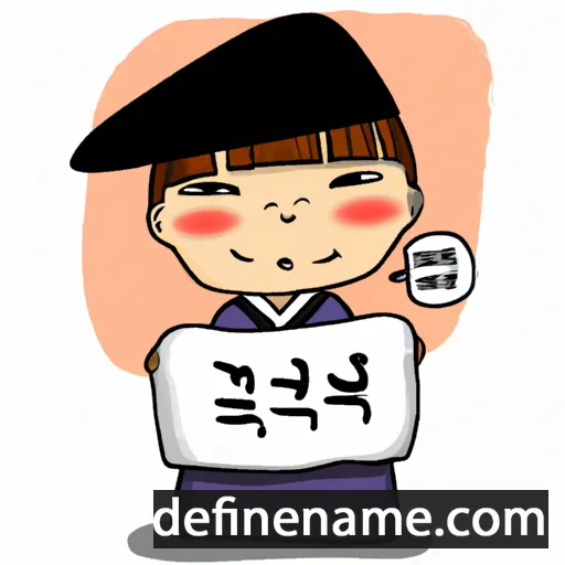 Hyang-sim cartoon