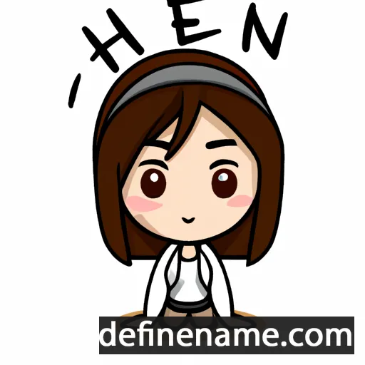 Hye-rin cartoon