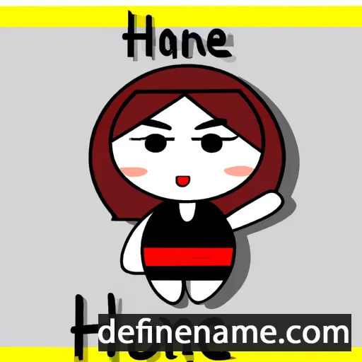 Hyeon-a cartoon