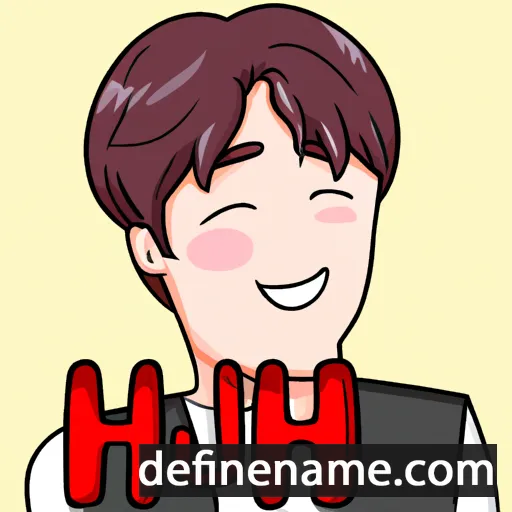 Hyeon-jun cartoon