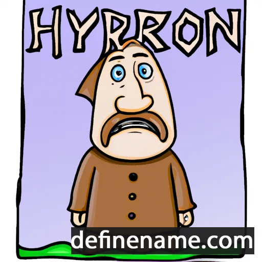 Hyjnor cartoon