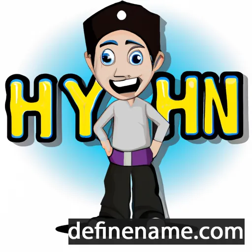 Hysni cartoon