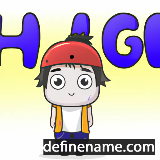 Hyugo cartoon