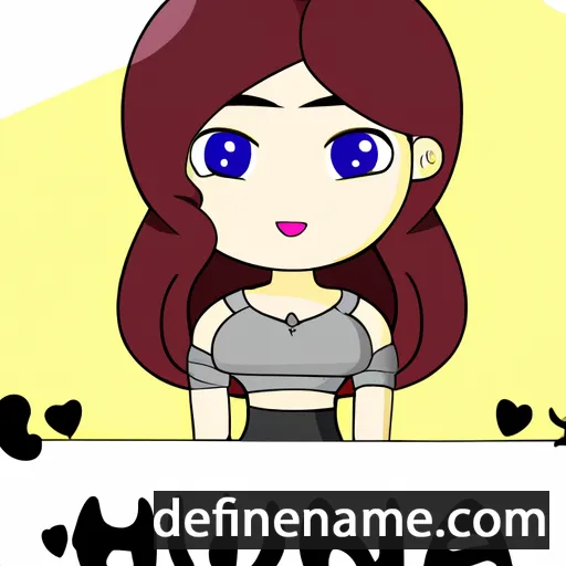 Hyuna cartoon