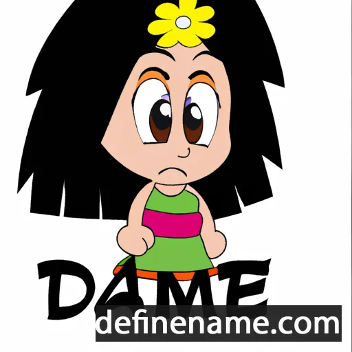 Idamae cartoon