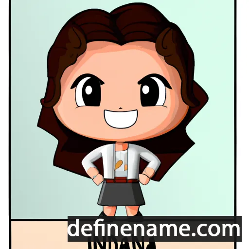 Idania cartoon