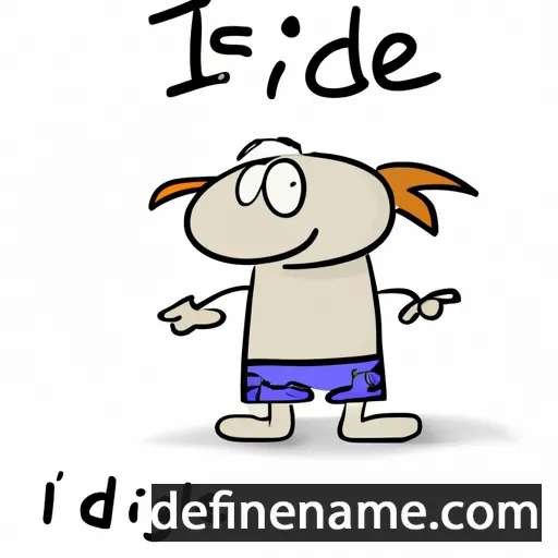 Idgie cartoon