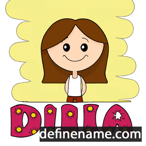 cartoon of the name Idília