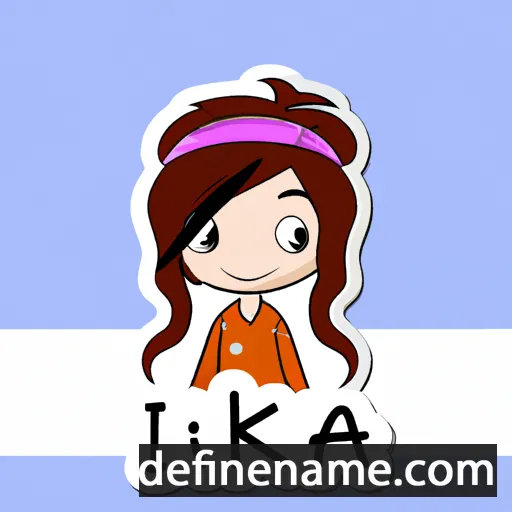 cartoon of the name Ika