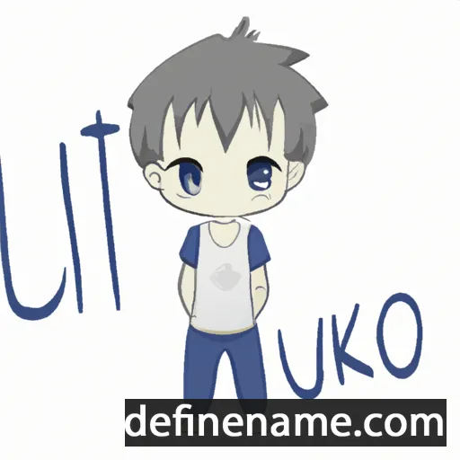 Ikuto cartoon