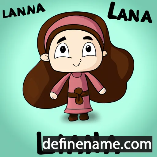 Ilaina cartoon