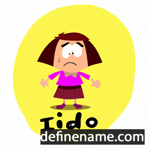 Ildiko cartoon