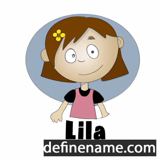 cartoon of the name Illa