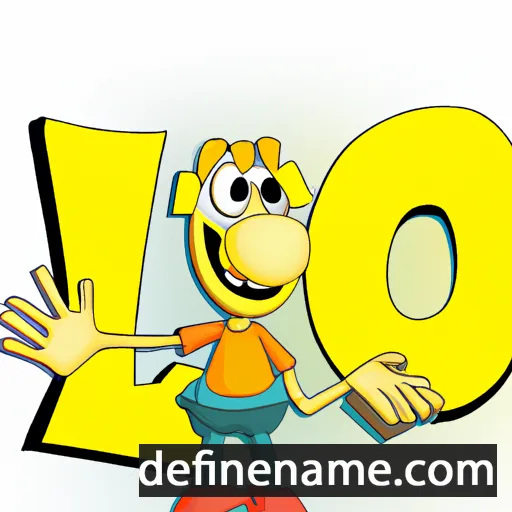 cartoon of the name Ilo