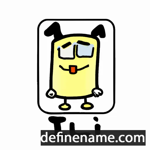 cartoon of the name Ilu