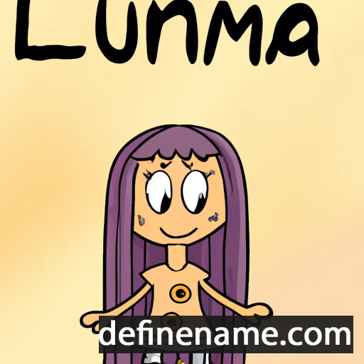 Iluuna cartoon