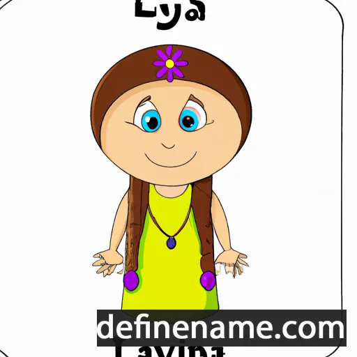 Ilyana cartoon