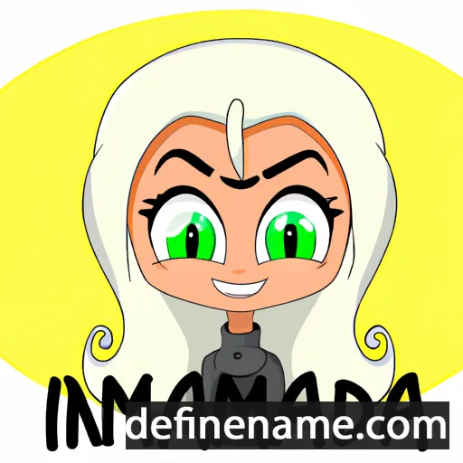 cartoon of the name Imandra