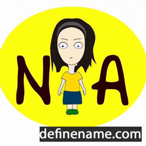 cartoon of the name Ina